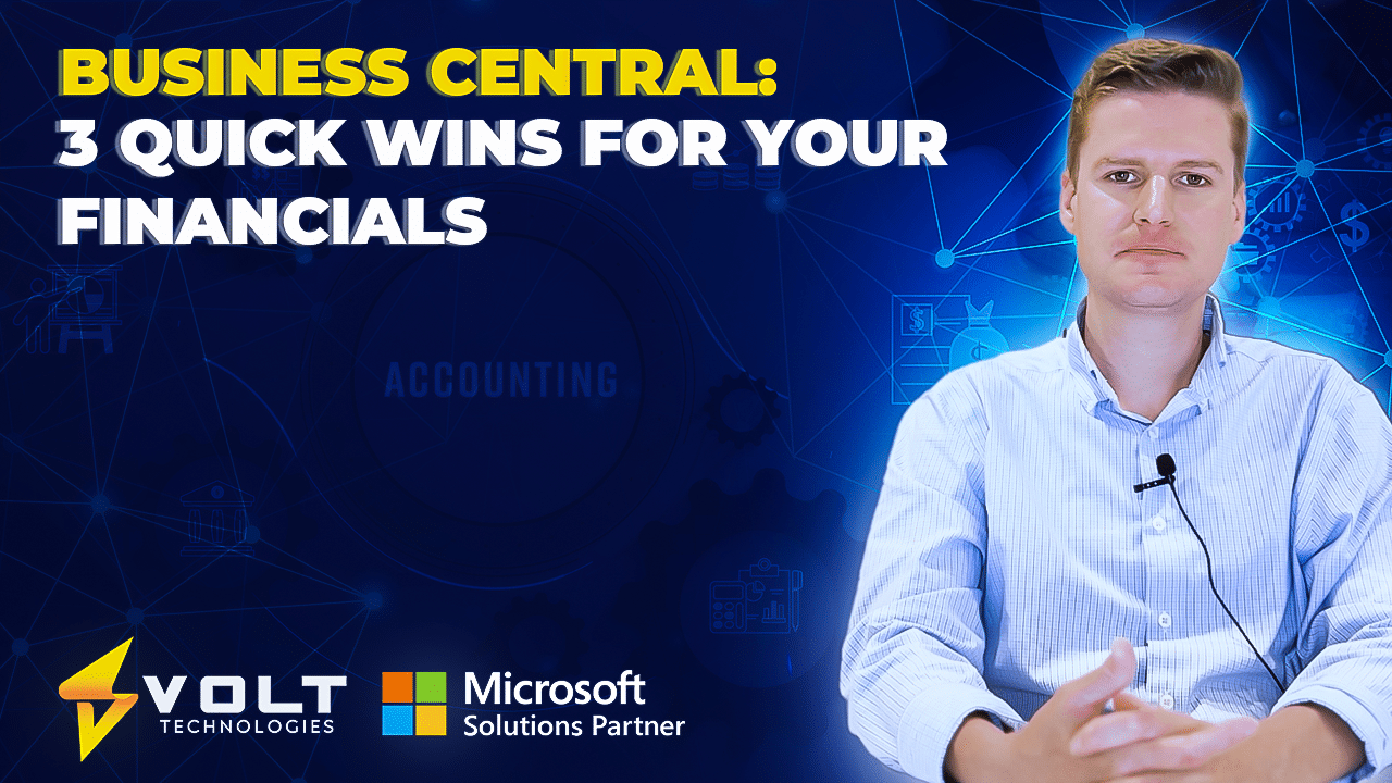 3 Quick Wins for Your Financials