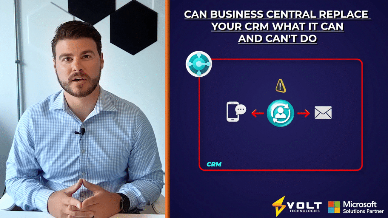 Can Business Central Replace Your CRM What it Can (and Can't) Do