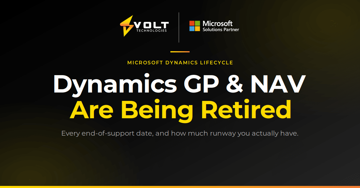 Dynamics GP & NAV